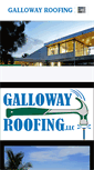 Mobile Screenshot of gallowayroofing.com